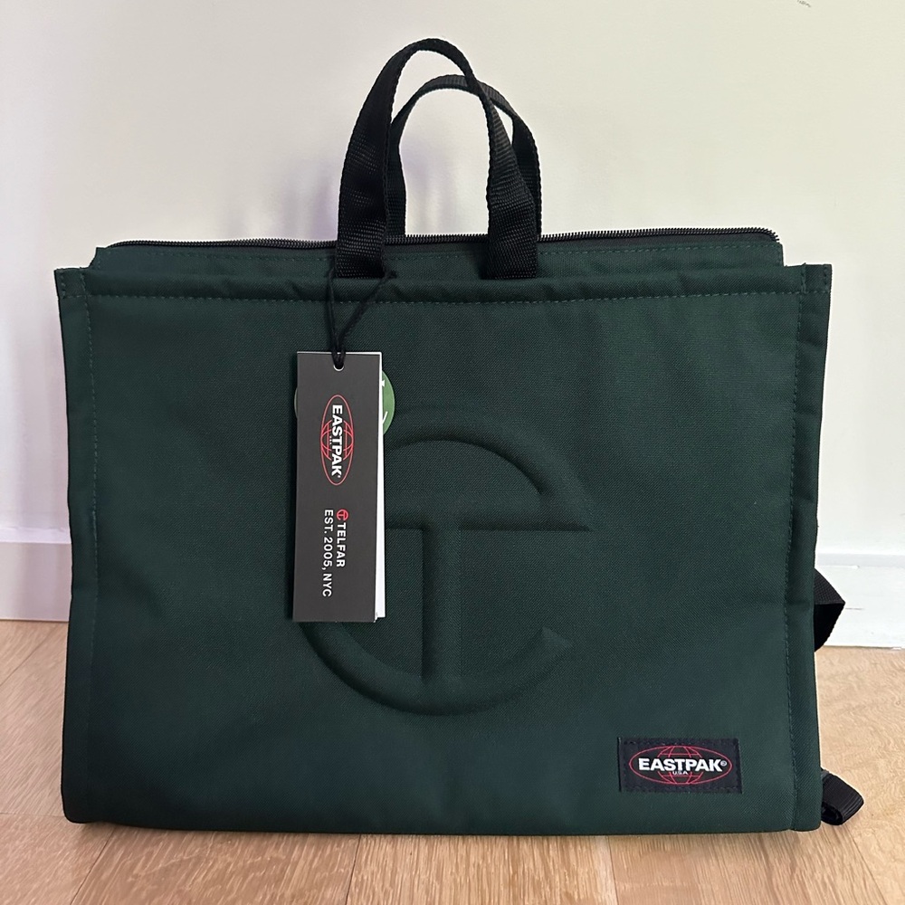 Telfar x Eastpak Medium Shopper Olive NWT